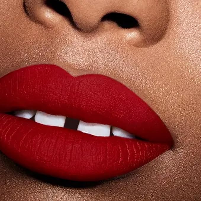 about-face Matte Fix Lip Pencil 4Ever Flame – Long-Wear, Creamy Matte Lip Liner with Hyaluronic Acid & Vitamins C & E – Vegan, Cruelty-Free, Clean Beauty – 0.042 oz (Cherry Red)