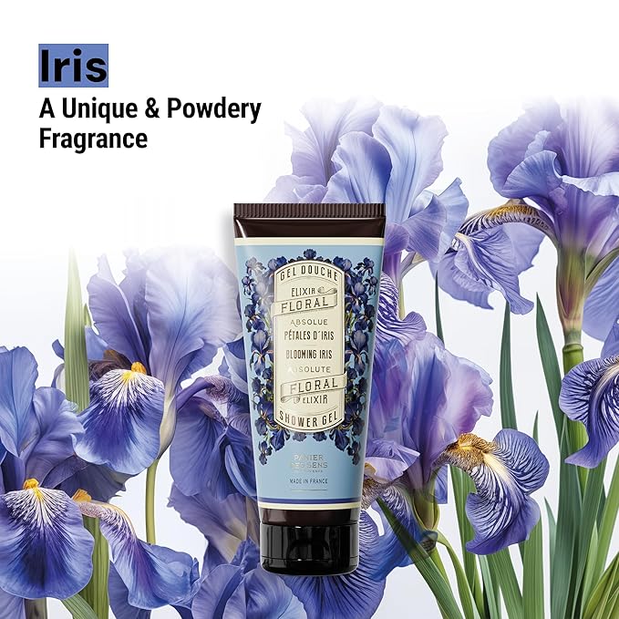 Panier des Sens - Moisturizing Body Wash for Women & Men - Gentle Shower Gel with 96% Natural Ingredients for Normal & Sensitive Skin - Body Care Made in France, SLS Free, Vegan
