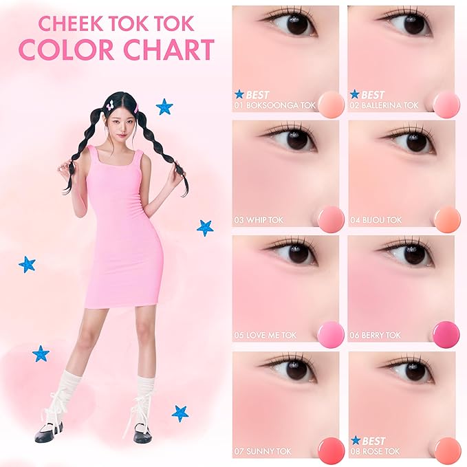Amuse SEOUL Cheek Tok Tok Liquid Blush (07 Sunny Tok)