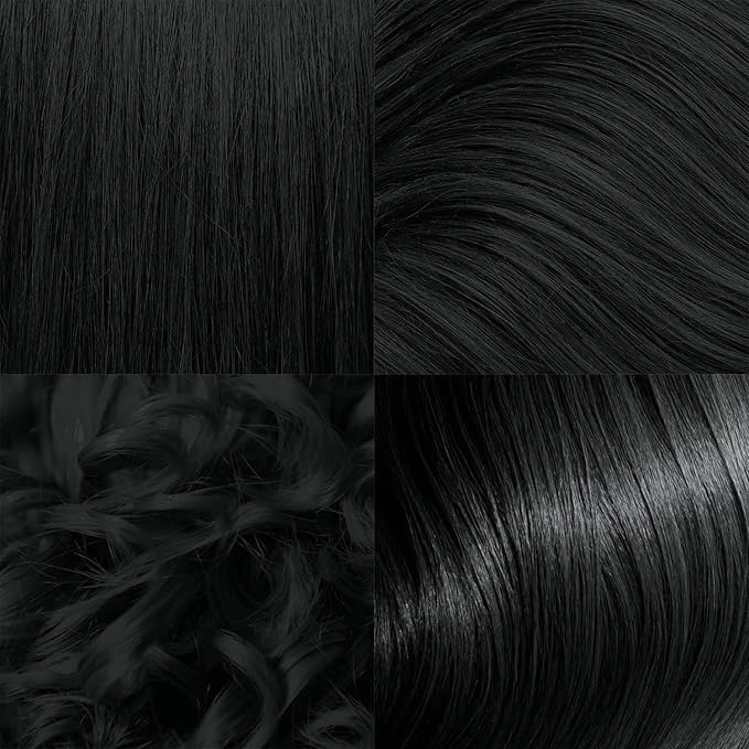 Bondbar 1N Black Bonding Permanent Creme Hair Color, Repairing hair dye for all hair types, Vegan, Built in Bonding, 2.05 Oz