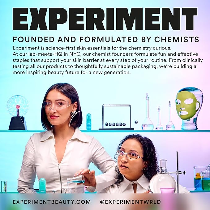 Experiment Molecular Mesh Barrier Repair Face Moisturizer - Soothing Lightweight Face Cream for Strength, Redness, & Irritation - Ectoin, Phytosphingosine, Centella 2 FL OZ - Vegan for Sensitive Skin