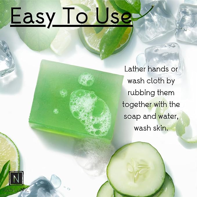 Glycerin Bar Soap Summer Heat Scent - Natural, Vegan-Friendly, Hypoallergenic - Moisturizing and Hydrating with 100% Vegetable Glycerin - Sulfate-Free, Paraben-Free, Chemical-Free - 4.5 oz