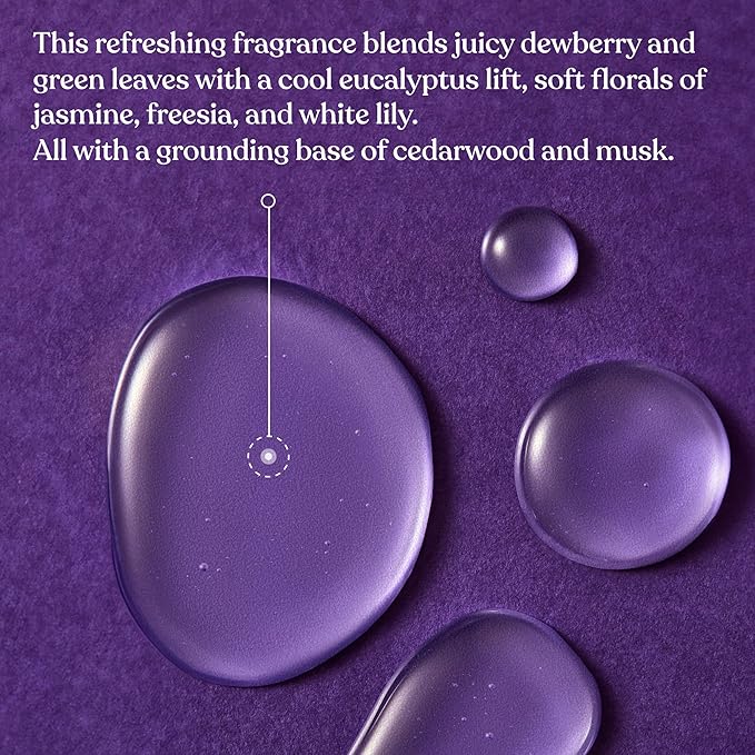 The Body Shop Dewberry Fragrance Mist | Refreshing & Fruity Body Spray with Notes of Jasmine and White Lily | Vegan, 100 ml / 3.3 oz