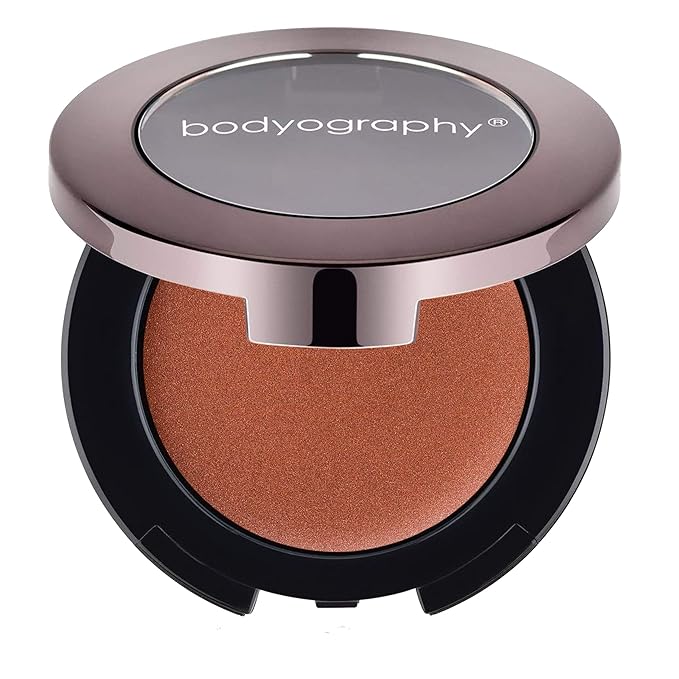Bodyography Cream Blush for Cheeks, Navajo Gold -Golden Bronze| Lightweight, Buildable Mineral-Based Formula | Natural Flush with Crème-to-Powder Texture | Long-Wearing, Easy Blend for Radiant Skin