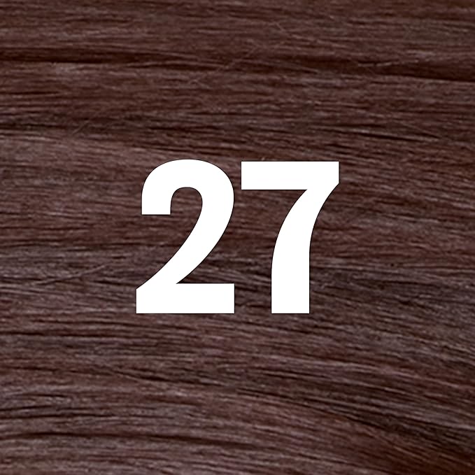 Revlon ColorSilk with Bond Repair Complex, Brown Permanent Hair Color, 100% Gray Coverage, Ammonia Free Hair Dye, Vegan Keratin, 27 Deep Rich Brown (Pack of 3)