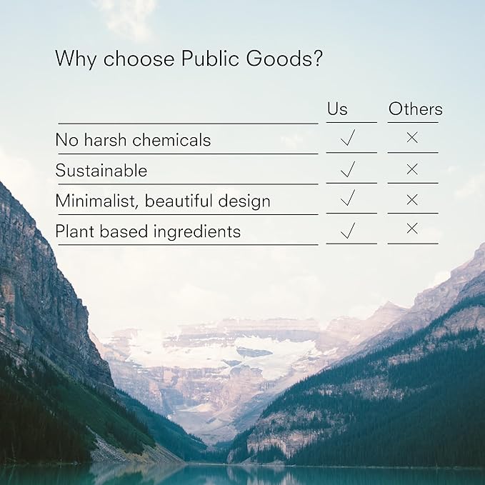 Public Goods 3-Pack Bar Soap for Women & Men | Hand & Body Soap for Sensitive Skin | Natural Fragrance from Organic Essential Oils | For Bath & Shower | Non Toxic, Vegan Friendly | 5 Oz | 3 Count