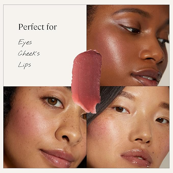 Minori Cream Blush, Orchid, Creamy Multi-Use Blush for Cheeks, Lips & Eyes, Vegan & Cruelty-Free, Smooth Lightweight Texture, 4.9g