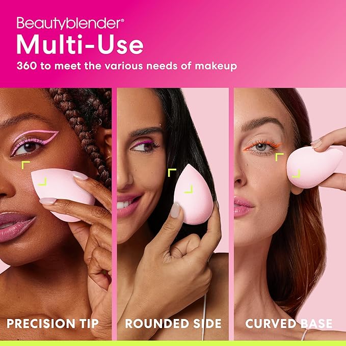 Beautyblender® | Bubble Beauty Blender Makeup Sponge, Super-Soft Foam Easily Blends Foundations, Powders & Creams, Made in USA, Reusable, Washable, Streak Free Application, Vegan, Cruelty Free