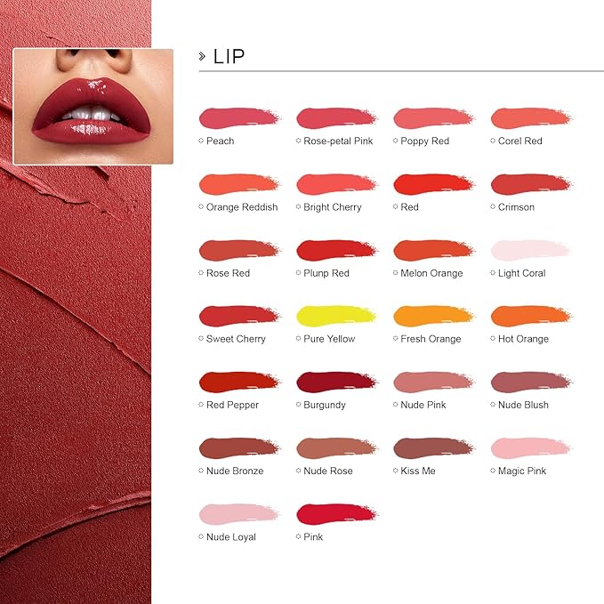 QUELLE Permanent Makeup Ink Lips Pigment Water Based 0.5oz/15ml Vegan Lip Ink Microblading Pigment for Lip Blush Permanent Makeup Lip Color (Peach)