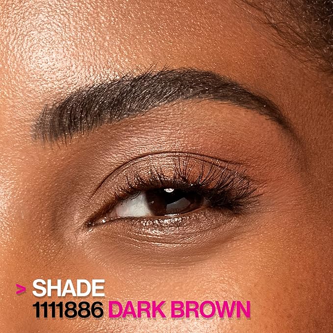 wet n wild Brow-SessiveBrow Pencil, Ultra-Precise Dual Ended Spoolie Brush for Perfect Buildable Blendable Shaping, Natural Lasting Shades for Every Brow, Cruelty-Free & Vegan -Dark Brown (Pack of 2)