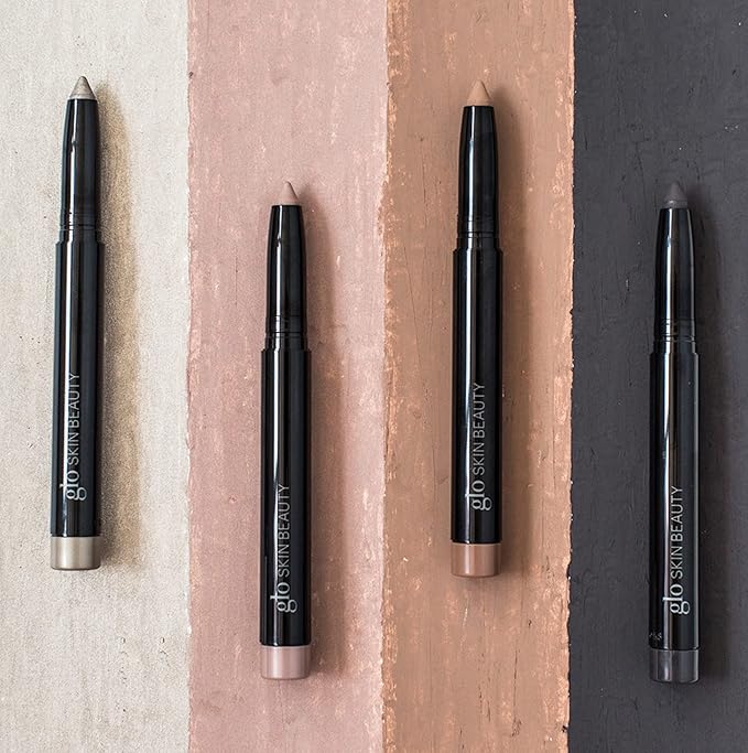 Glo Skin Beauty Cream Stay Shadow Stick (Halo) - Multi-Purpose Eyeshadow Mineral Makeup Can Also Be Used as Liner on Lips or Cheeks, 12-Hours of Wear