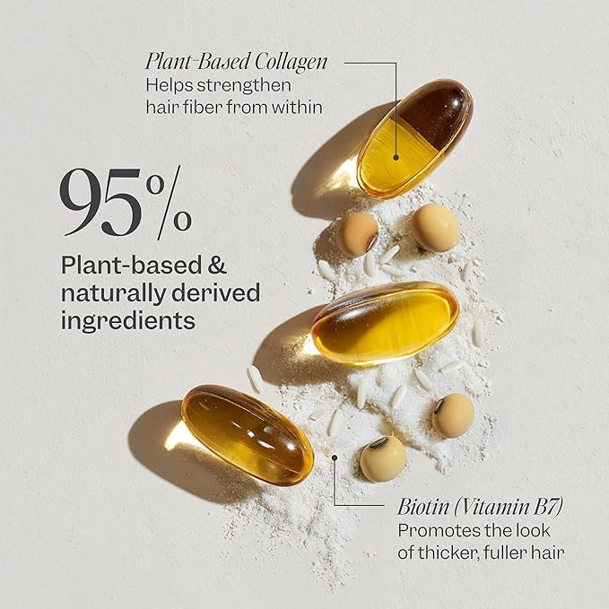 Renpure Biotin & Collagen Thickening Volume Lifting Mousse – Lightweight, Non-Sticky Foam for Fuller, Thicker-Looking Hair – Volume Up to 48HR – Plant-Based, Vegan Formula – 8 Fl Oz