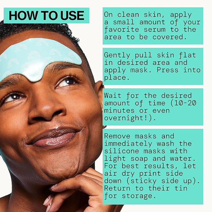 Pacifica Reusable Brow Mask – 100% Silicone Forehead Wrinkle Patch for Brow Lift, Reusable Anti-Wrinkle Pad Smooths Frown Lines, Vegan, Fragrance-Free, Vegan & Cruelty-Free, 1 Piece