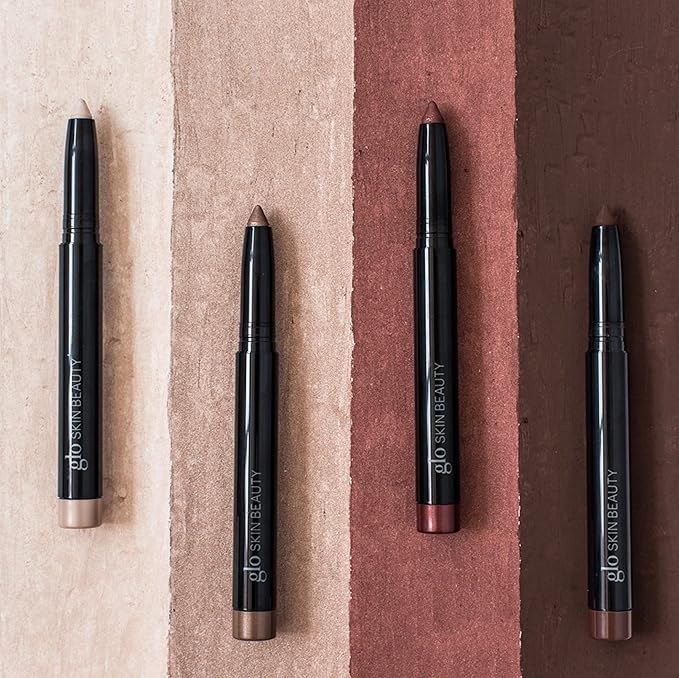 Glo Skin Beauty Cream Stay Shadow Stick (Beam) - Multi-Purpose Eyeshadow Mineral Makeup Can Also Be Used as Liner on Lips or Cheeks, 12-Hours of Wear