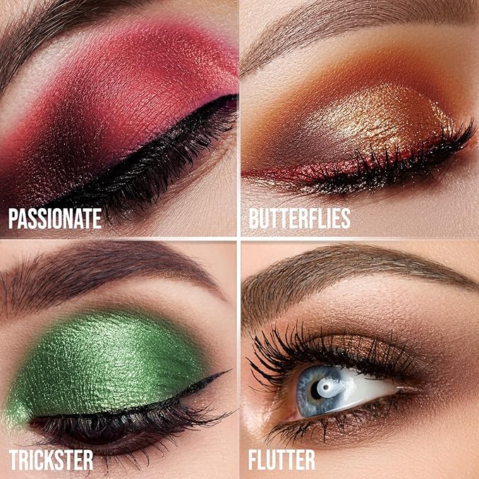 Profusion Cosmetics Marigold 35 Shade Eyeshadow Palette – Multicolor Blendable Natural Shades in Matte, Shimmer, and Glitter Finishes, Long-Wear Formula, Vegan & Cruelty-Free Makeup