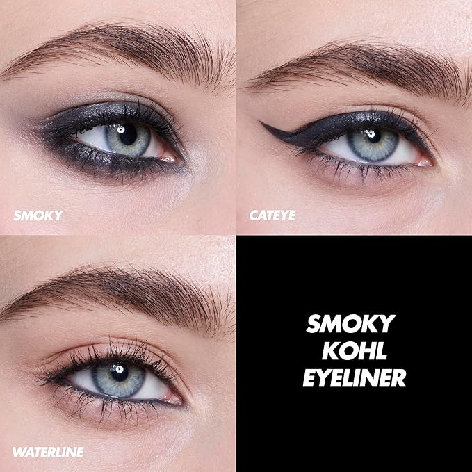 e.l.f. Smoky Kohl Eyeliner, Eye Pencil For Creating Long-Lasting, Bold, High-Pigmented Makeup Looks, Vegan & Cruelty-Free, Smoke Signal
