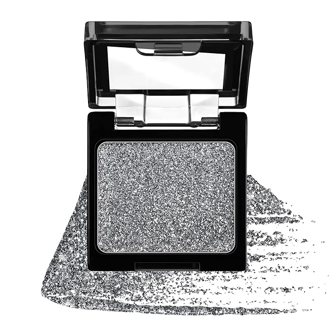 wet n wild Color Icon Eyeshadow Glitter - Ultra-Pigmented, Vitamin E Infused for a Silky-Smooth Moisturizing Application, Cruelty-Free & Vegan - Spiked