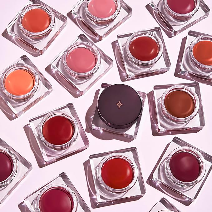 Colorbar Sinful Lip N Cheek Mousse Tint - Powder Matte Blush for Cheeks and Tinted Lip Balm - 2 in 1 Weightless Formula - 003 Coco Berry - 0.14 oz