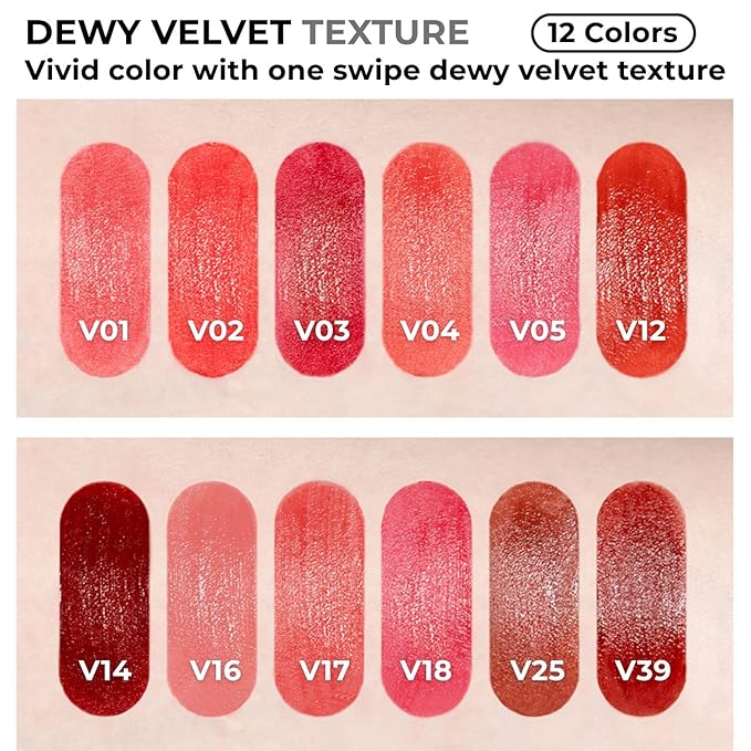 BBIA Last Velvet Tint MLBB Edition - Soft Creamy Matte Finish Lip Stain, Blur Effect & Velvety Texture, Long-Lasting, High Pigment, Non-Drying, Vegan, Korean Lip Makeup (V50 LONELY LIFE, Pack of 1)