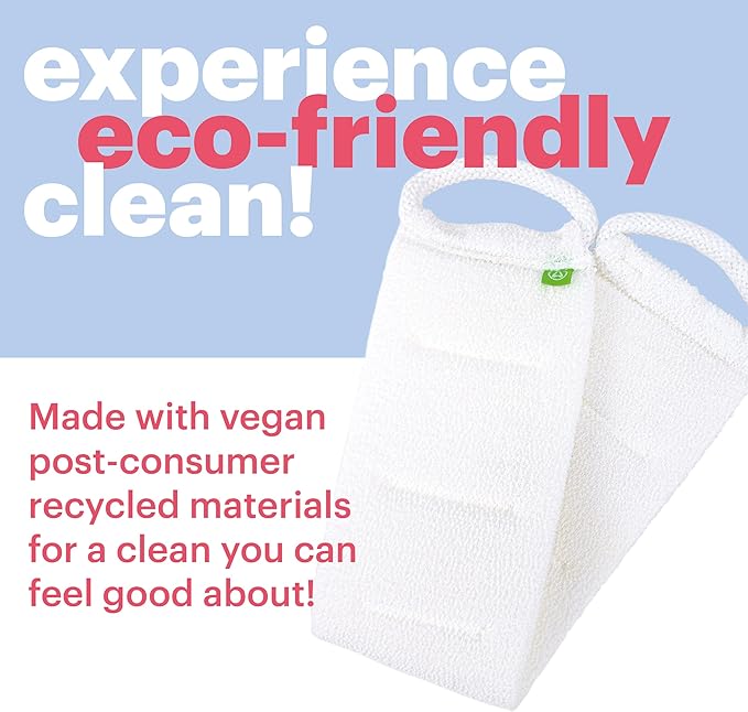Afterspa Bath & Shower Exfoliating Wash Cloth, Pack of 6