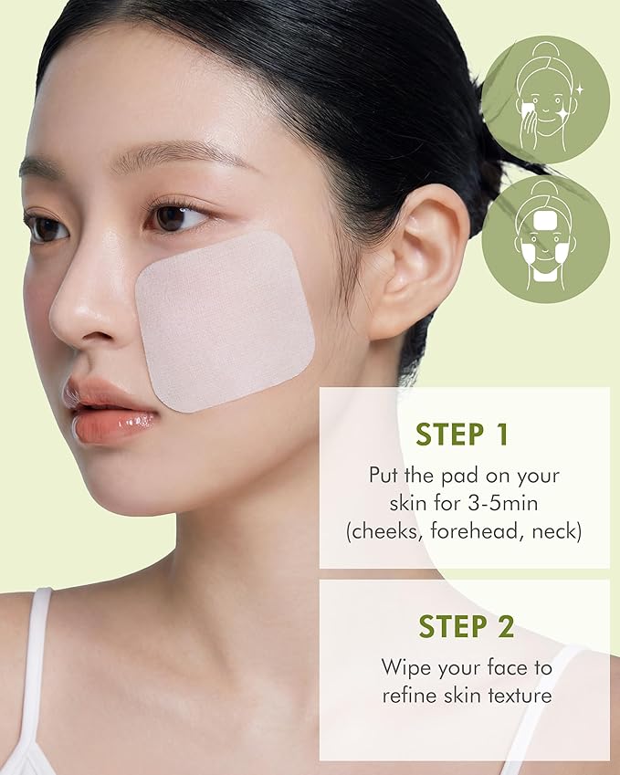 DERMAL Tea Tree Calming Toner Pads 120 Count – Zinc PCA Lactobacillus for Oily Blemish-Prone Skin – Vegan Gauze Tencel Pads with Tweezers (Korean Skincare)