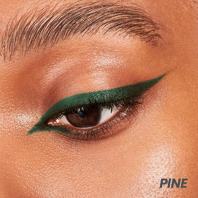 Wonderskin Eyeliner Pencil, 1440 Longwear Green Eyeliner Pencil - Waterproof, Sharpenable & Smudge Proof (Pine)