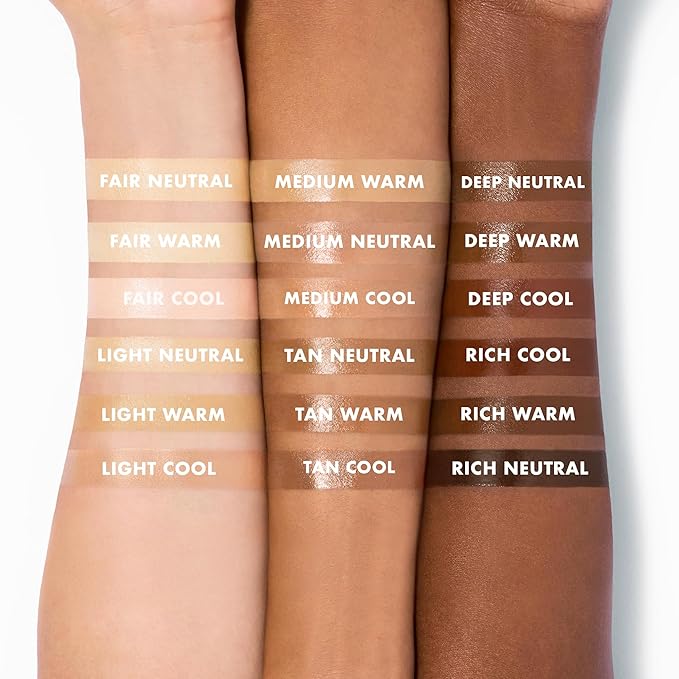 e.l.f. Halo Glow Skin Tint SPF 50, Tinted Moisturizer For Light, Buildable Coverage, Creates A Natural Glow, Vegan & Cruelty-Free, 7 Medium Warm