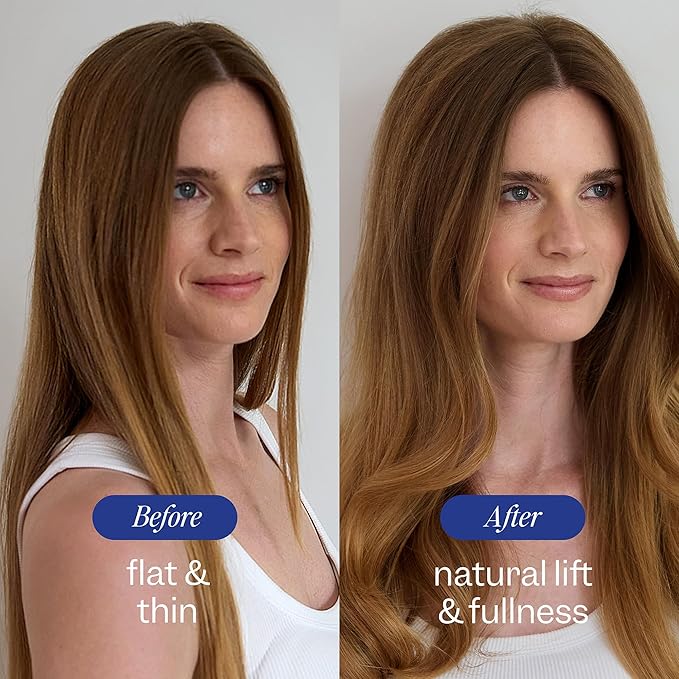 Renpure Biotin & Collagen Thickening Volume Lifting Mousse – Lightweight, Non-Sticky Foam for Fuller, Thicker-Looking Hair – Volume Up to 48HR – Plant-Based, Vegan Formula – 8 Fl Oz