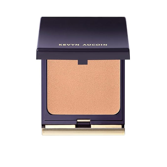 Kevyn Aucoin Sensual Skin Bronzer, Dawn - Light (golden tan warmth for fair to light skin tones): Get a sun-kissed glow. Cream-to-powder formula. Helps blur texture, pores & fine lines. Made in Italy.
