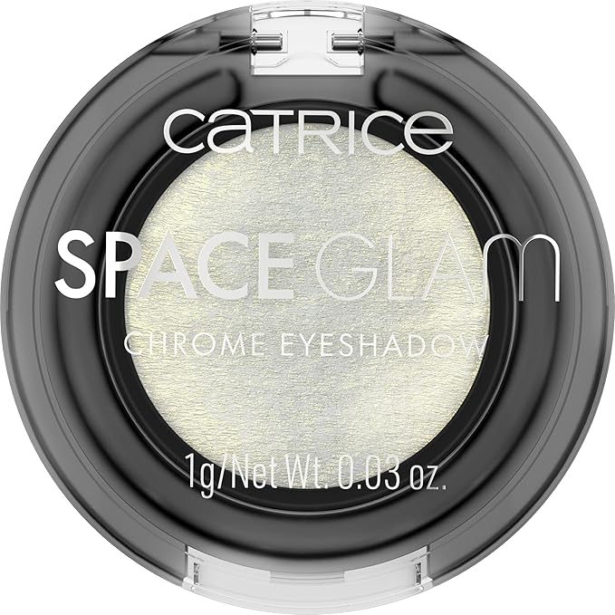 Catrice | Space Glam Chrome Eyeshadow | Duo Chrome, Highly Pigmented, Holographic Shimmer | Vegan & Cruelty Free | Without Parabens & Microplastic Particles (10 | Moonlight Glow)