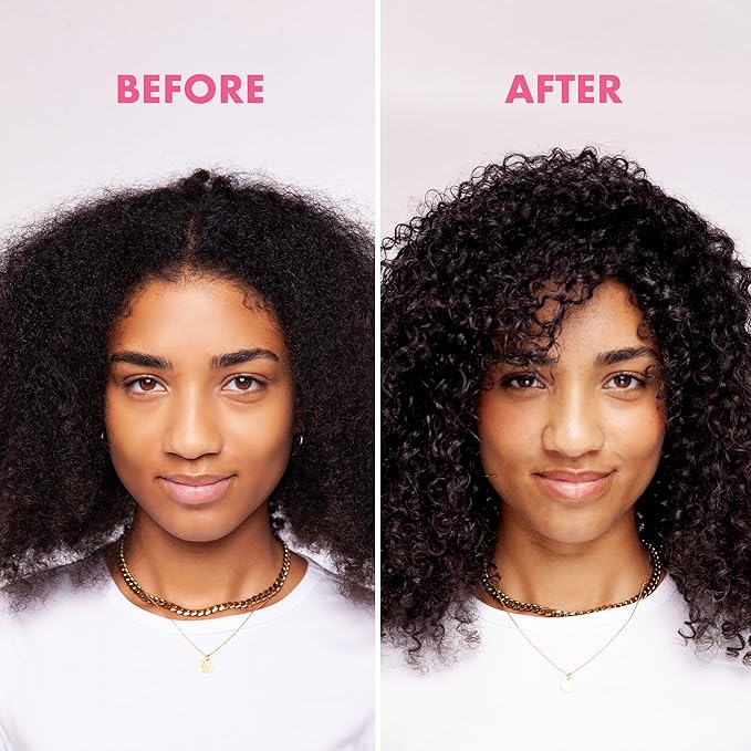 Umberto Giannini Curl Foam 7 fl Oz - Anti-Frizz Hair Styling Curl Mousse for 2a-4c Curly, Wavy & Coily Hair - Vegan & Cruelty-Free