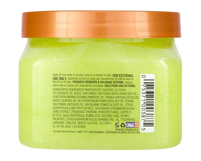 Tree Hut Rainbow Shea Sugar Scrub, Exfoliating, Hydrating & Moisturizing Body Scrub with Shea Butter & Nourishing Essential Oils, Smooth & Soften Skin, 18 oz