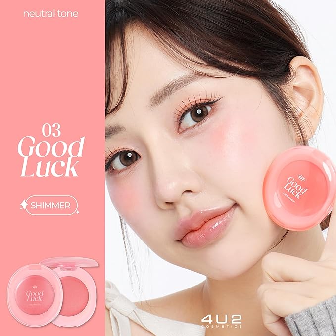 Good Cream Blush - Naturally Moisturizes the Skin (03 Good Luck, Regular)