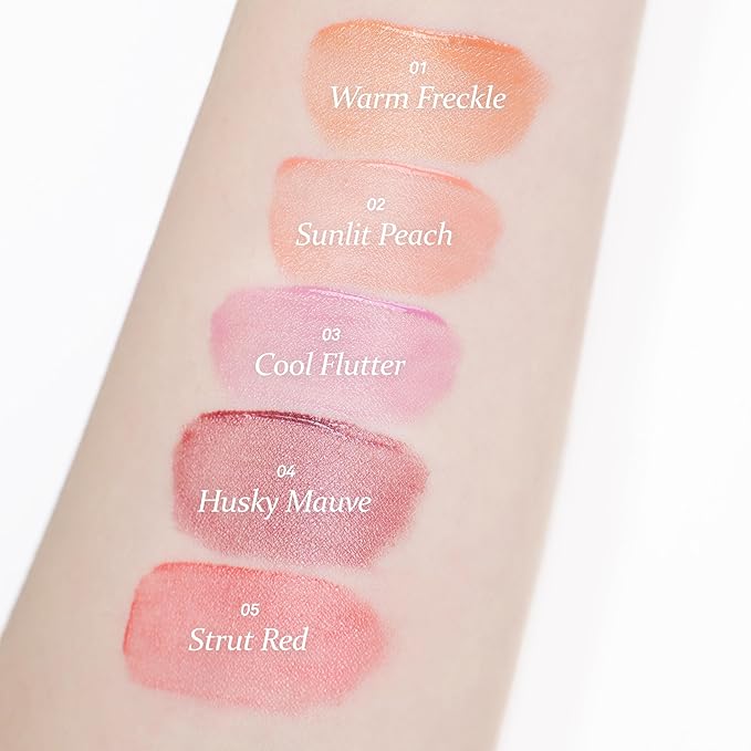hince Dewy Liquid Cheek - Glowy Liquid Blush for Cheeks, Glass Skin, Face Blushes for a Radiant Water Glow with Hydrating Finish for All Skin Types, 0.2 Fl Oz (SUNLIT PEACH, LC002)