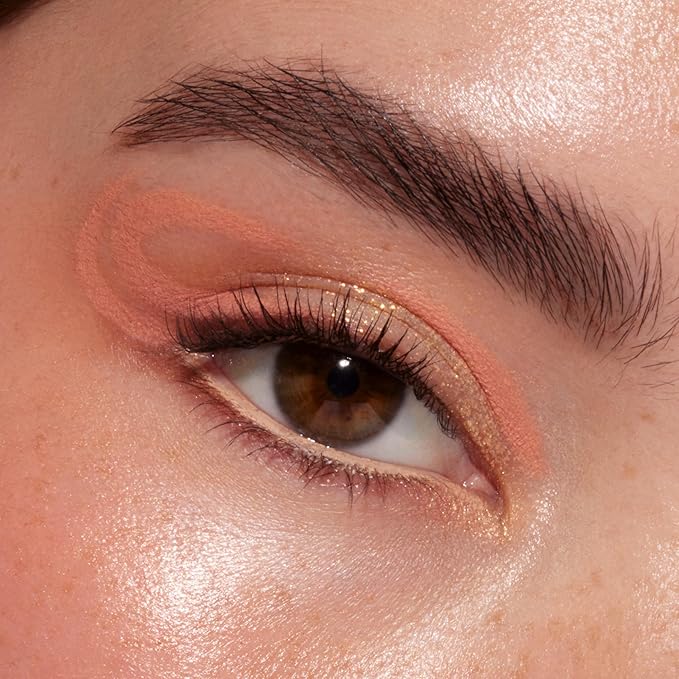 ColourPop Baby Got Peach Eyeshadow Palette - Orange & Coral Shadows with Metallic, Matte and Glitter Finishes - High-Pigment Eye Makeup with a Long-Wearing Formula (0.3 oz)