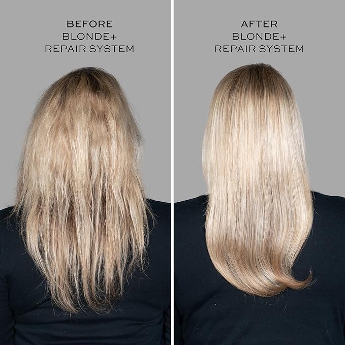John Frieda Blonde+ Hair Repair Pre Shampoo, Treatment for Damaged Hair, 3.3 Oz