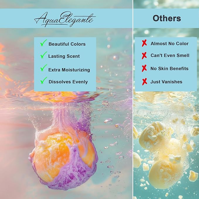 Luxury Bath Bombs for Men - Gift Set of 12 Large Bathbombs with Organic Essential Oils - Natural Vegan Soap for Moisturizing Fizzy Bubbles, Sandalwood