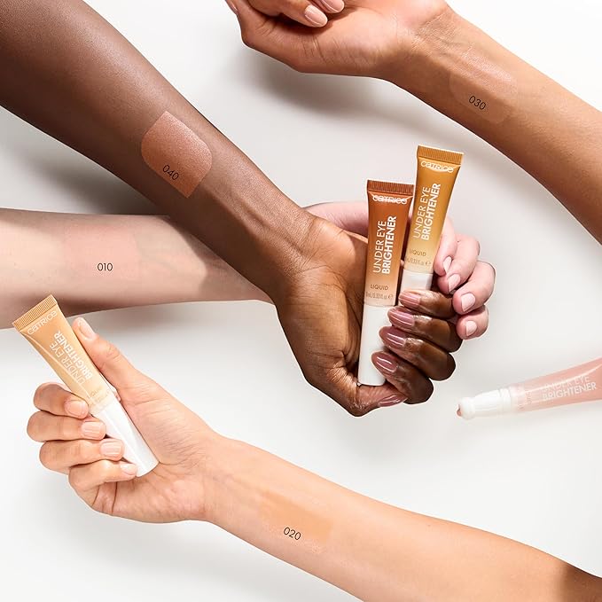 Catrice | Under Eye Brightener Liquid | Instantly Brighten Dark Circles | Lightweight, Luminous Formula with Built-In Sponge Applicator | Vegan & Cruelty Free (010 | Light Rose)