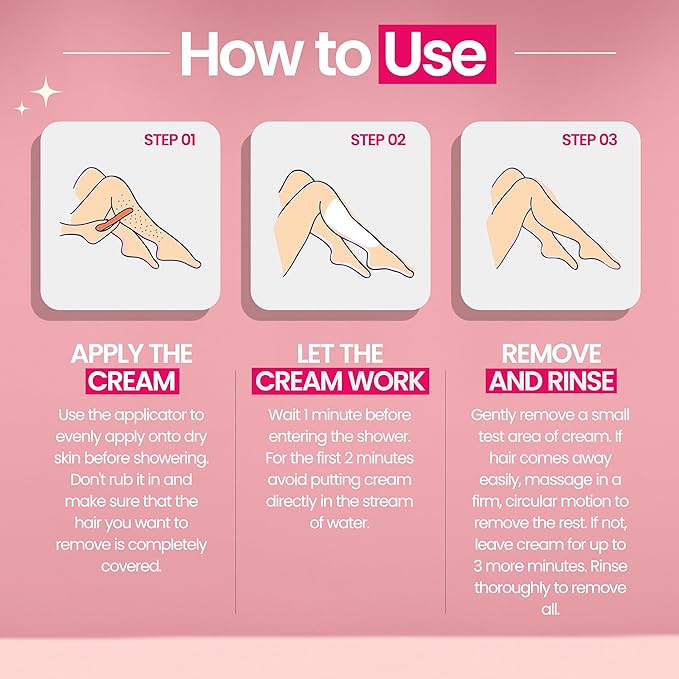 WooWoo Tame It! Natural Intimate Hair Removal Cream - Painless Vegan Hair Remover For Sensitive Skin - Depilatory For Genitals, Bikini, Legs & Bum - Women In-Shower Cream With Aloe Vera - 200ml