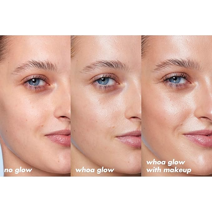 e.l.f. SKIN Suntouchable Whoa Glow SPF 30 Mini, Sunscreen & Makeup Primer For A Glowy Finish, Made With Hyaluronic Acid, Vegan & Cruelty-Free, Sunbeam