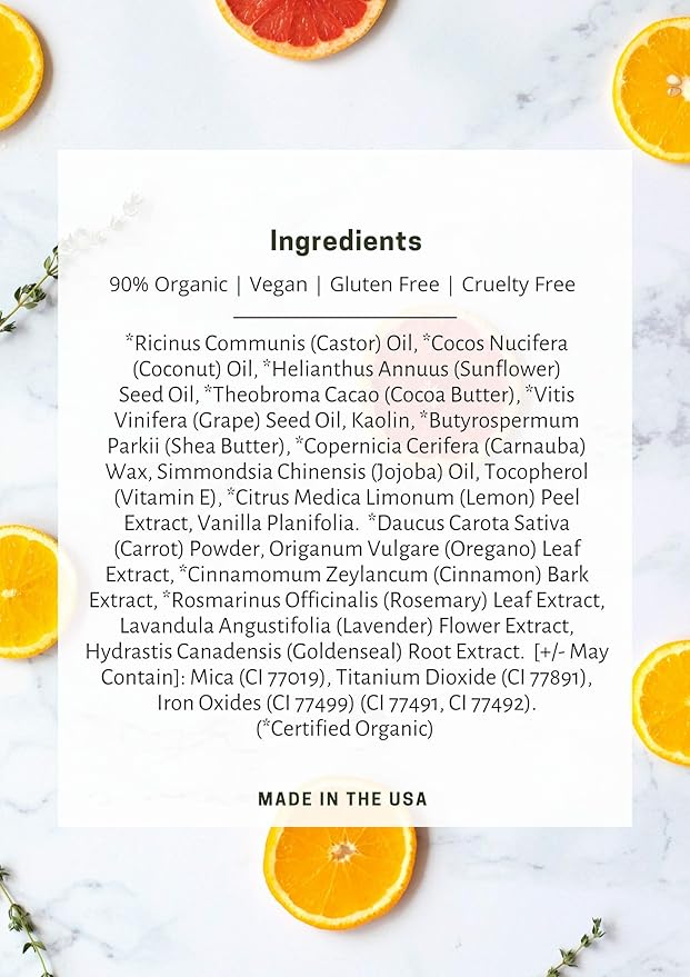 Mom's Secret 100% Natural Lip Gloss, Organic, Vegan, Gluten Free, Cruelty Free, Made in the USA, 0.18 oz. (Berry Boop)