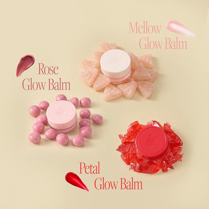 ANILLO Mellow Glow Balm - Korean Tinted Lip and Cheek Balm with Shea Butter, Herbal Essential Oil & PHA - Glossy and Vegan K Beauty Lip Moisturizer & Cheek Blush (0.18 oz)