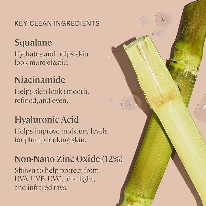 ILIA - Super Serum Skin Tint SPF 40 | Non-Comedogenic, Vegan, Lightweight to Help Against Blue Light, + Pollution while Hydrating, Smoothing, + Refining (Jardin ST16.5, 1 fl oz | 30 ml)