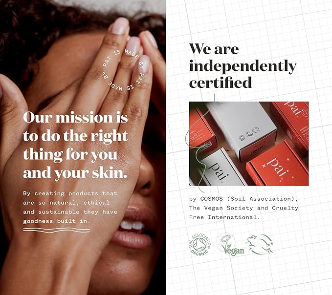 Pai Skincare - The Aileron Exfoliating Organic Muslin Cloth | Natural, Vegan, Sensitive Skincare (5 Pack)