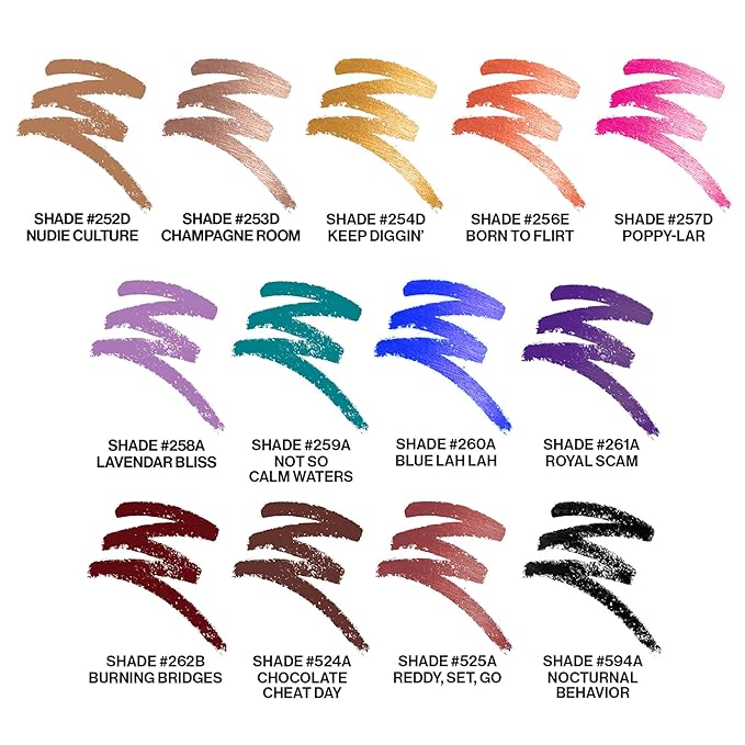 wet n wild Color Icon Cream Eyeliner Eyeshadow Multi-Stick, Moisturizing, Nourishing Velvety Cream-to-Powder Buildable & Blendable Formula, Cruelty-Free & Vegan - Born To Flirt (Pack of 2)