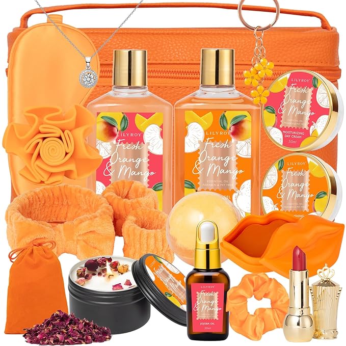 Mothers Day Gifts for Women Gift - Luxury 20-Piece Bath Gift Set for Mom, Bath and Body Gift Sets Spa Gift Sets for Women | Mothers Day Gift for Mom, Gift Sets for Christmas Birthday Valentines Day