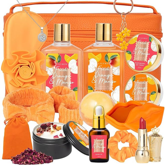 Mothers Day Gifts for Women Gift - Luxury 20-Piece Bath Gift Set for Mom, Bath and Body Gift Sets Spa Gift Sets for Women | Mothers Day Gift for Mom, Gift Sets for Christmas Birthday Valentines Day