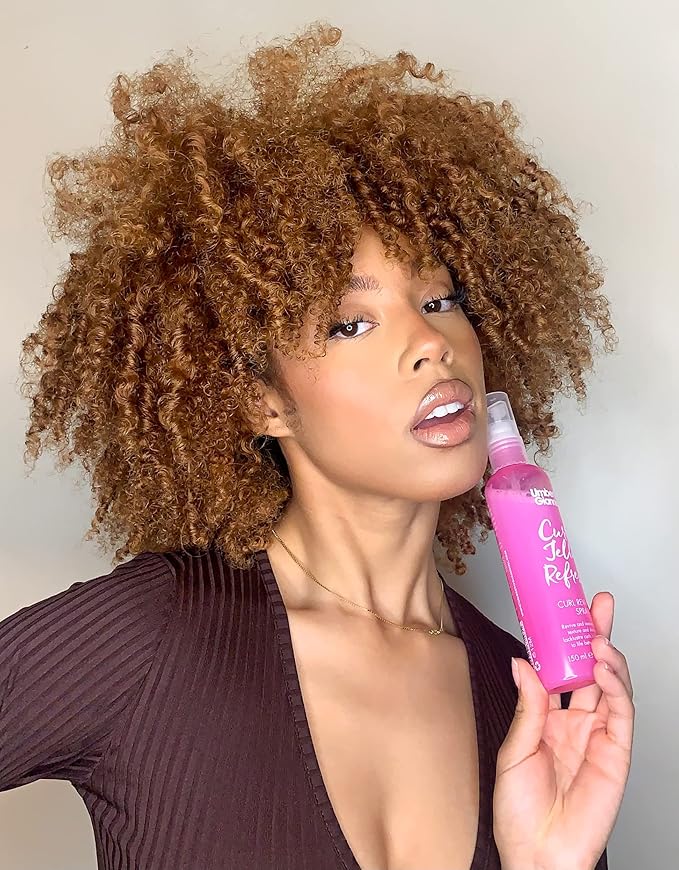 Umberto Giannini Curl Jelly - Vegan, Frizz Control Hair Styling Agent for Curly or Wavy Hair