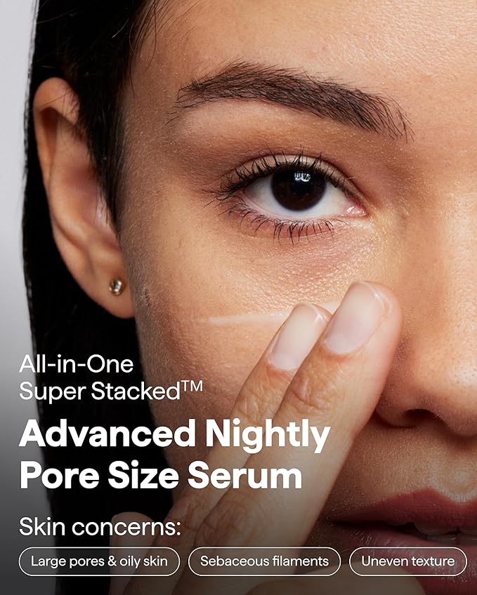 Remedy for Pore Size | Pore Refining Advanced Serum | Large Pore Minimizer with Retinol, BHA Salicylic Acid, Niacinamide | for Texture, Pimples, Blackheads | by Dermatologist Dr. Shah