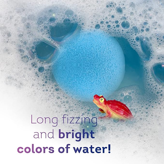 Made in USA Dino Bath Bombs for Kids with Big Funny Dinosaurs Surprise Toys Inside - Quality Funny Dinosaur Surprises Inside Bubble Bath Bombs | Gift for Boys and Girls on Birthday